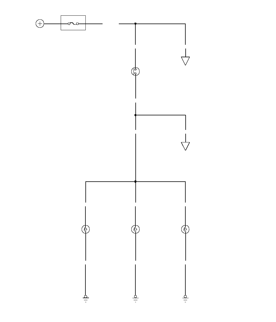 Brake Lights Circuit Diagram